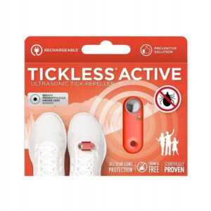 Tickless Active USB įkraunama priemonė nuo erkių sportui ir kelionėms