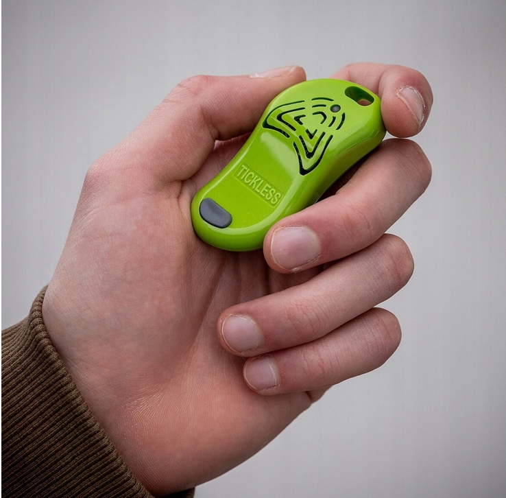 Tickless Human Green bekvapė ultragarsinė priemonė nuo erkių žmonėms belsilt Tickless Human Green bekvapė ultragarsinė priemonė nuo erkių žmonėms