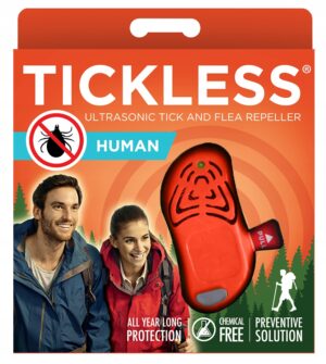 Tickless Human ultragarsinis prietaisas nuo erkių žmonėms oranžinis