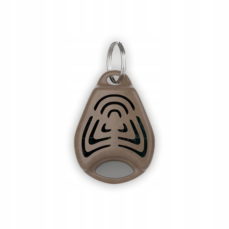 Tickless Kid Eco Brown ultragarsinis pakabukas nuo erkių vaikams belsilt Tickless Kid Eco Brown ultragarsinis pakabukas nuo erkių vaikams