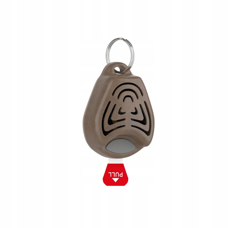 Tickless Kid Eco Brown ultragarsinis pakabukas nuo erkių vaikams belsilt Tickless Kid Eco Brown ultragarsinis pakabukas nuo erkių vaikams