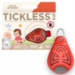Tickless Kid Orange ultragarsinė apsauga nuo erkių vaikams