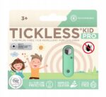 Tickless Kid Pro Green įkraunamas ultragarsinis įrenginys nuo erkių vaikams belsilt Tickless Kid Pro Green įkraunamas ultragarsinis įrenginys nuo erkių vaikams