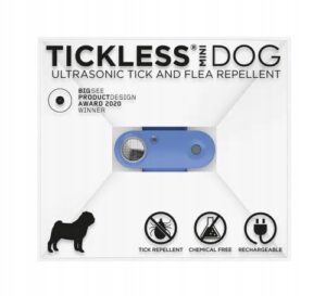 Tickless Mini Dog Blue ultragarsinis prietaisas nuo erkių šunims