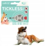 Tickless Pet Beige ultragarsinis prietaisas nuo erkių ir blusų šunims belsilt Tickless Pet Beige ultragarsinis prietaisas nuo erkių ir blusų šunims