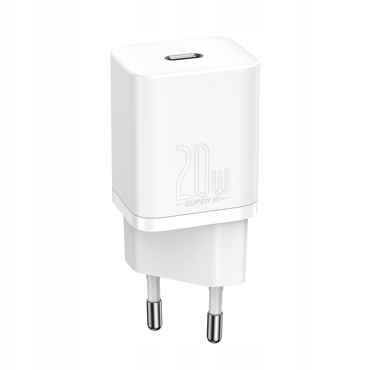 Tinklo įkroviklis Baseus USBC 20 W PD QC Quick Charge belsilt Tinklo įkroviklis Baseus USB C 20 W PD QC Quick Charge