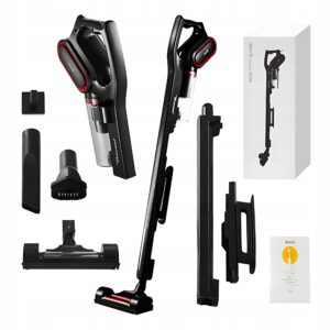 Tvirtas dulkių siurblys Vertikalus rankinis 2w1 Deerma Dx700 Pro su rinkiniu priedų