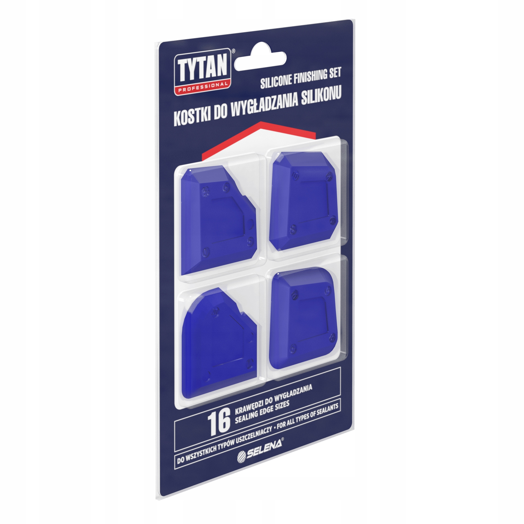 Tytan Professional silikono siūlių formavimo mentelės 4 vnt belsilt Tytan Professional silikono siūlių formavimo mentelės 4 vnt