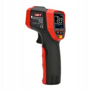 UNI-T UT301D+ termometras ant infraraudonieji spinduliai pirometras -32°C skirta 600°C Dual Laser