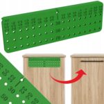Universalus baldų rankenėlių gręžimo šablonas iki 256 mm