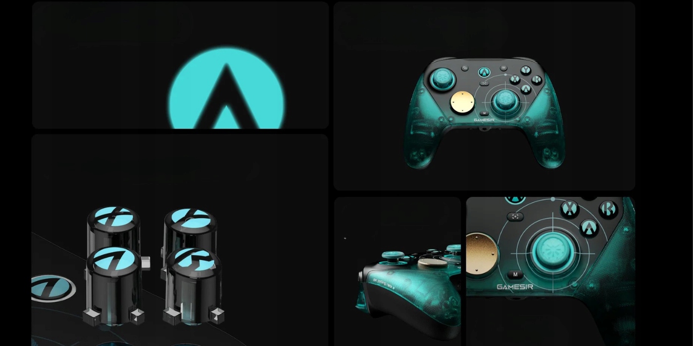 Valdiklis Gamepad GameSir G7 Pro 8K PC Aimlabs Tmr Hall 8000Hz Dock