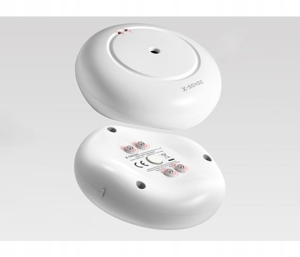 Vandens nuotėkio detektorius XSense SWS51 su 110 dB garsiniu signalu IP66 belsilt Vandens nuotėkio detektorius X Sense SWS51 su 110 dB garsiniu signalu IP66