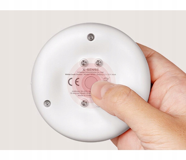 Vandens nuotėkio detektorius XSense SWS51 su 110 dB garsiniu signalu IP66 belsilt Vandens nuotėkio detektorius X Sense SWS51 su 110 dB garsiniu signalu IP66