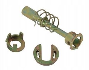 VW Polo 6N2 19992001 priekinių durų spynos remonto komplektas 67 mm