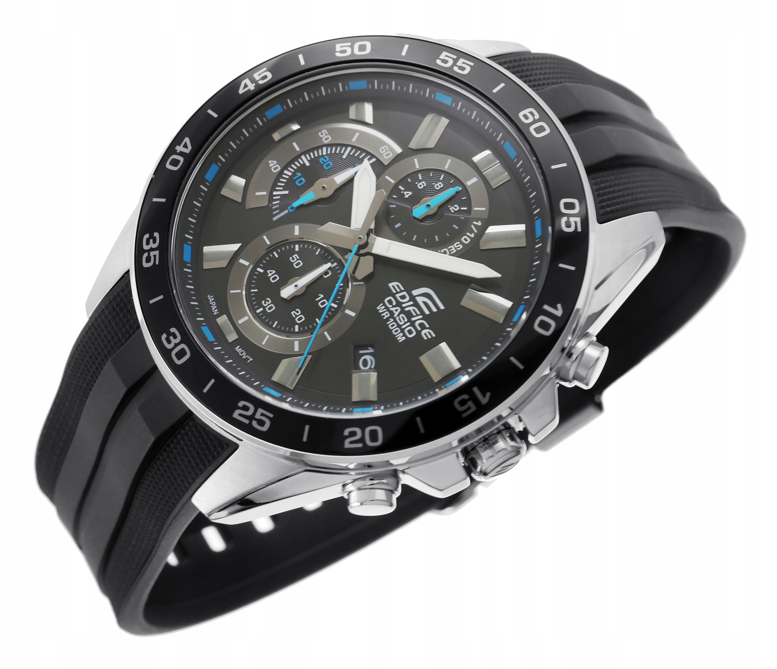 Vyriškas CASIO EDIFICE EFV550P1AVUEF laikrodis su dėžute belsilt Vyriškas CASIO EDIFICE EFV 550P 1AVUEF laikrodis su dėžute