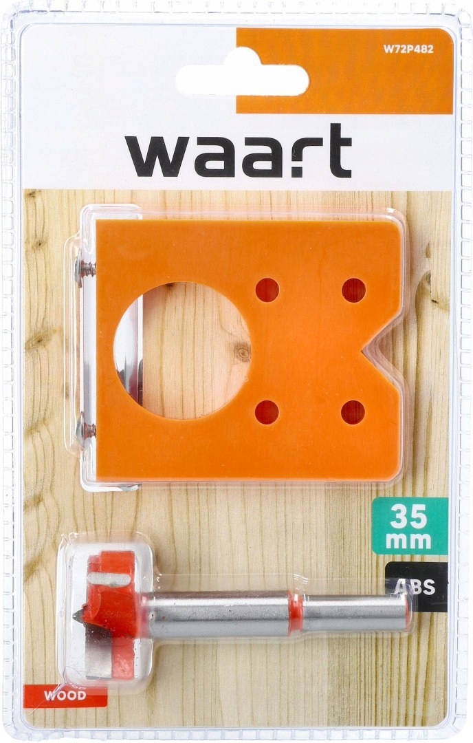 WAART W72P482 baldinių vyrių montavimo rinkinys su 35 mm freza ir žymekliu belsilt WAART W72P482 baldinių vyrių montavimo rinkinys su 35 mm freza ir žymekliu
