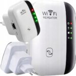 WiFi signalo stiprintuvas 300 Mbps 24 GHz su WPS ir 2 darbo režimais