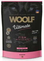 Woolf Ultimate Soft Fish pusiau drėgnas maistas šunims su lašiša, 1 kg