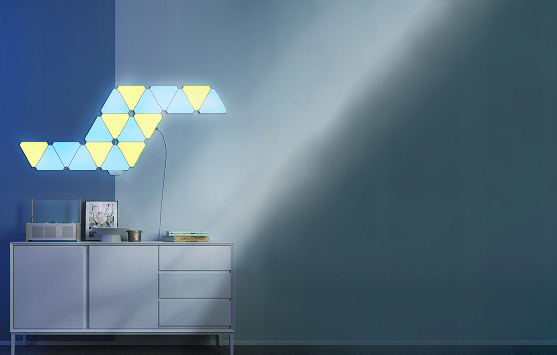 Yeelight išmanusis Light Panels prailginimas Modulių 3 vnt LED RGB 12 W belsilt Yeelight išmanusis Light Panels prailginimas Modulių 3 vnt LED RGB 12 W