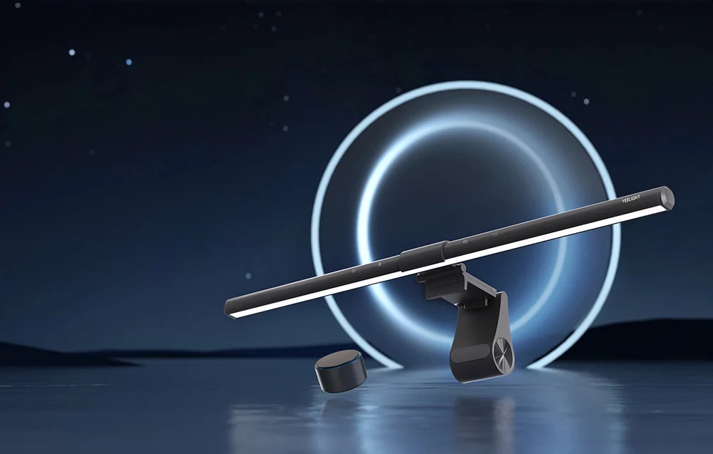 Yeelight Pura monitorius Light Bar Pro lempa ant monitorius USBC 1446 Lux Ra98 HD belsilt Yeelight Pura monitorius Light Bar Pro lempa ant monitorius USB C 1446 Lux Ra98 HD