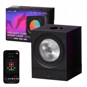 Yeelight Smart Cube išmanusis žaidimų apšvietimo pagrindas Wi Fi ir Bluetooth