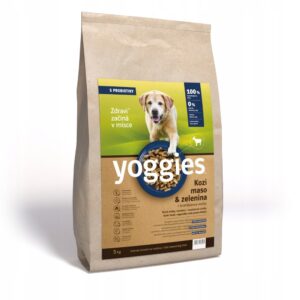 Yoggies monoproteinis šaltai spaustas maistas šunims su ožkiena 5 kg belsilt Yoggies monoproteinis šaltai spaustas maistas šunims su ožkiena 5 kg