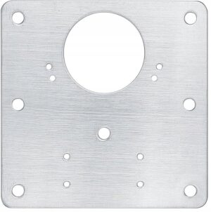 YVS baldų vyrių remonto plokštelė 90 × 90 mm 35 mm anga