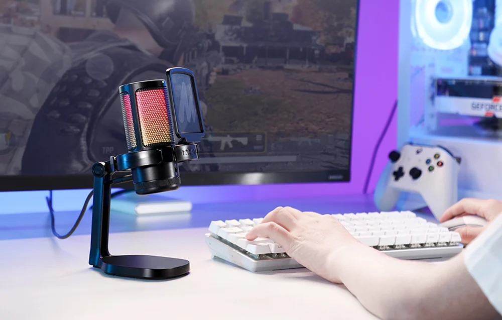 Žaidimų mikrofonas skirta kompiuteriui Maono DGM20 studijinis USB jutiklinis panel belsilt Žaidimų mikrofonas skirta kompiuteriui Maono DGM20 studijinis USB jutiklinis panel