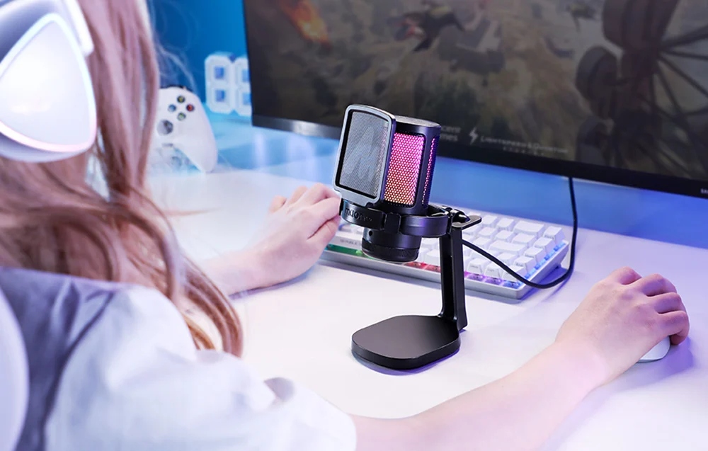 Žaidimų mikrofonas skirta kompiuteriui Maono DGM20 studijinis USB jutiklinis panel belsilt Žaidimų mikrofonas skirta kompiuteriui Maono DGM20 studijinis USB jutiklinis panel