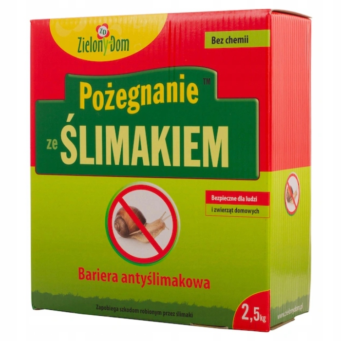 Zielony Dom Pożegnanie ze ślimakiem barjerinė priemonė nuo šliužų ir sraigių 25 kg sodo ir daržo apsaugai belsilt Zielony Dom Pożegnanie ze ślimakiem barjerinė priemonė nuo šliužų ir sraigių 25 kg sodo ir daržo apsaugai