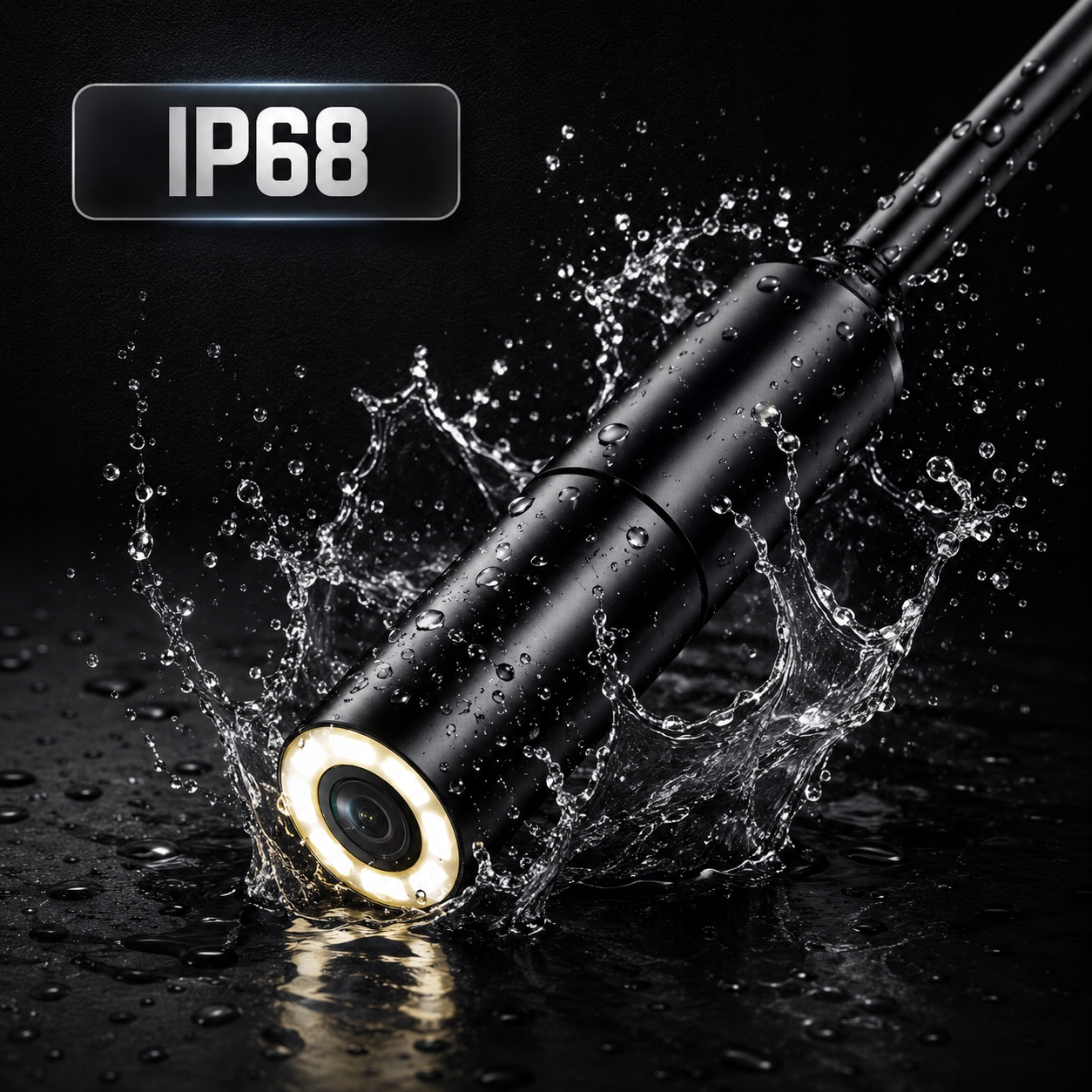 3-in-1 endoskopinė kamera iPhone ir Android telefonams, 5 m, Full HD – produkto nuotrauka 4