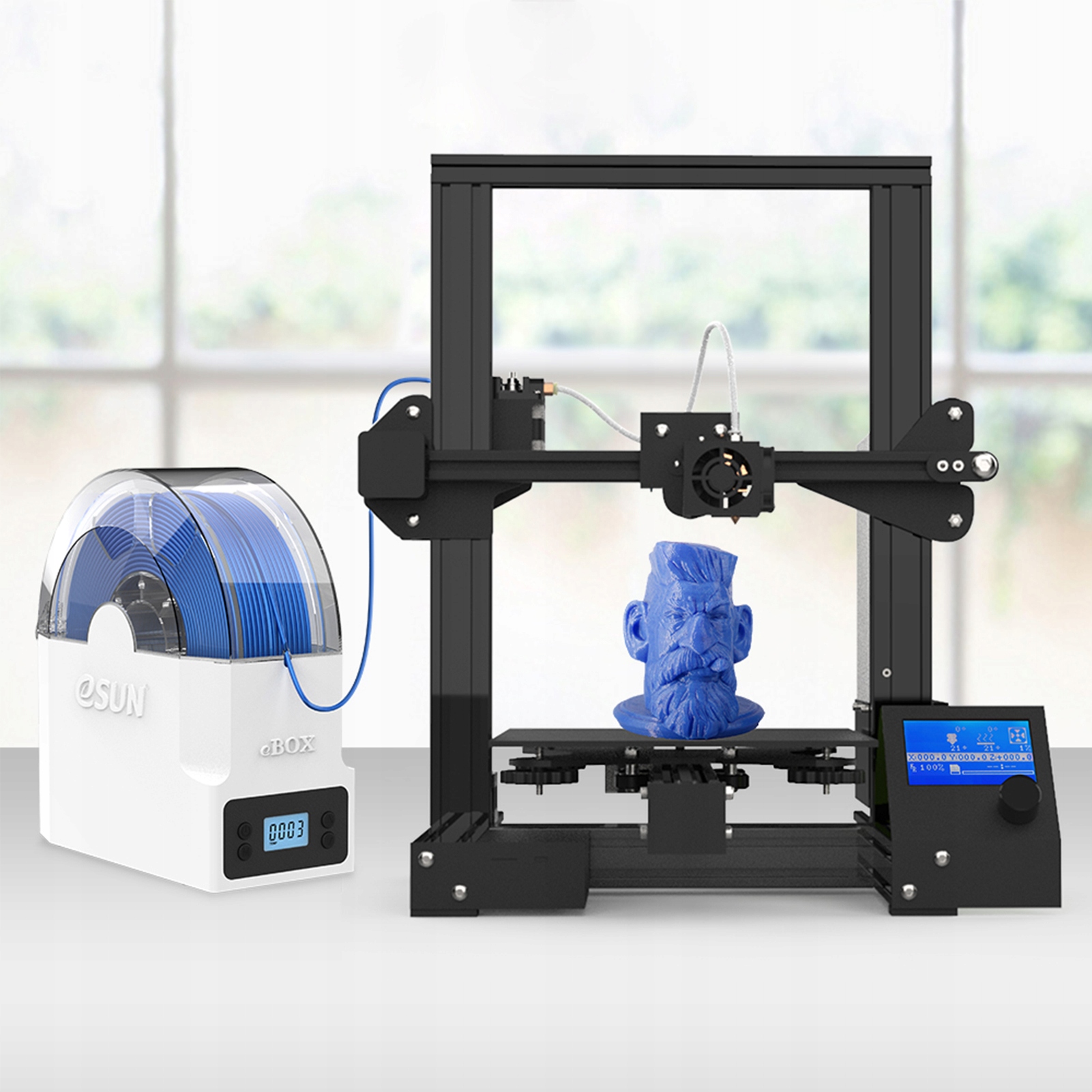 3D filamento džiovinimo dėžė 1 ritei 405055 °C 48 W OO belsilt 3D filamento džiovinimo dėžė 1 ritei 405055 °C 48 W OO nuotrauka 5