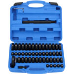 52 dalių guolių ir įvorių presavimo adapterių rinkinys 1865 mm  nuotrauka 1
