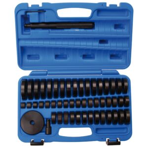 52 dalių įvorių ir guolių presavimo adapterių rinkinys 1874 mm  nuotrauka 1