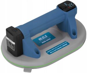 Akumuliatorinis vakuuminis keltuvas stiklui, plytelėms ir akmeniui, PRO WDS2692, iki 300 kg, Ø 240 mm, USB-C