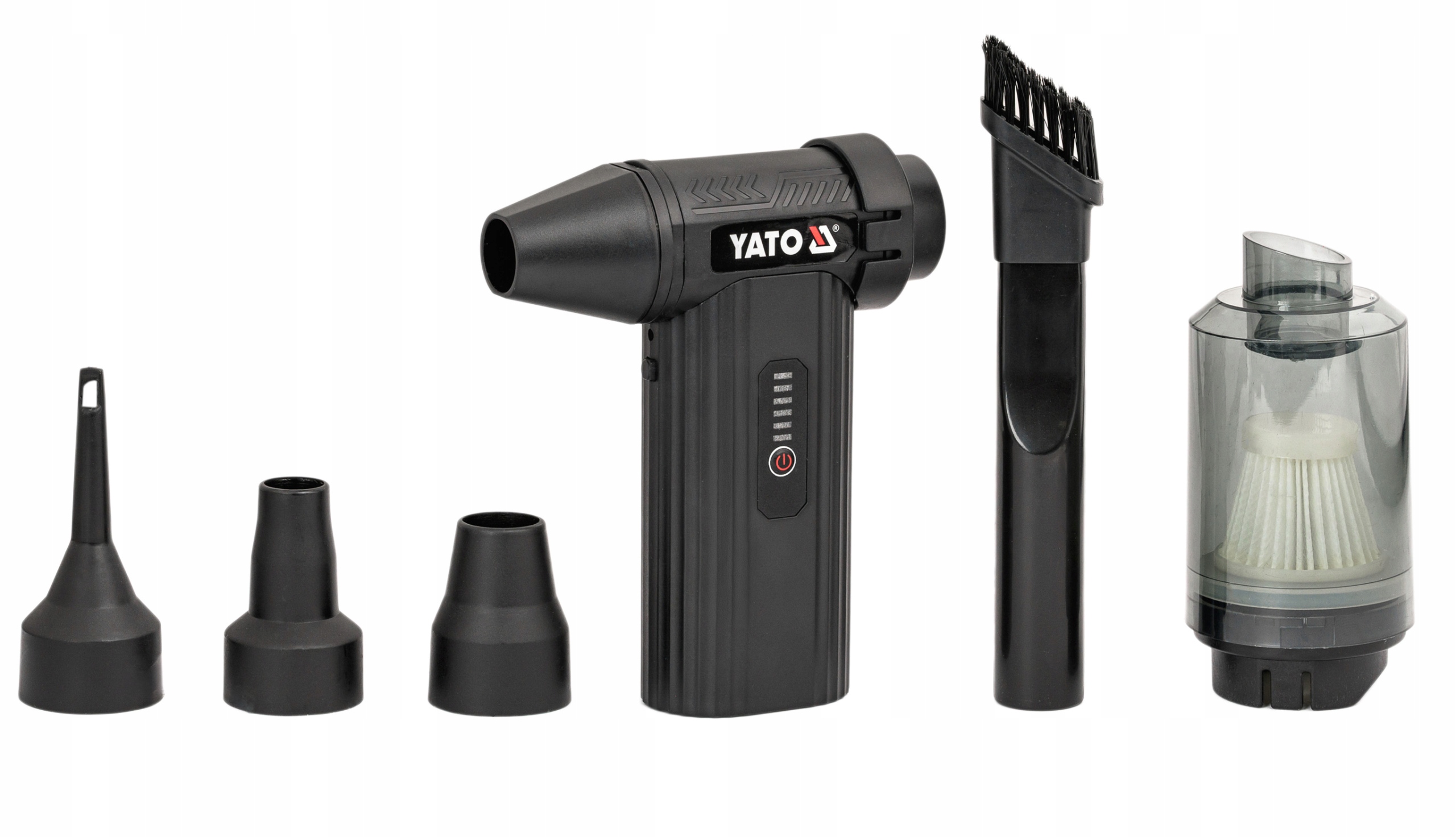 Yato YT-82936 akumuliatorinis rankinis siurblys ir oro pūstuvas – produkto nuotrauka