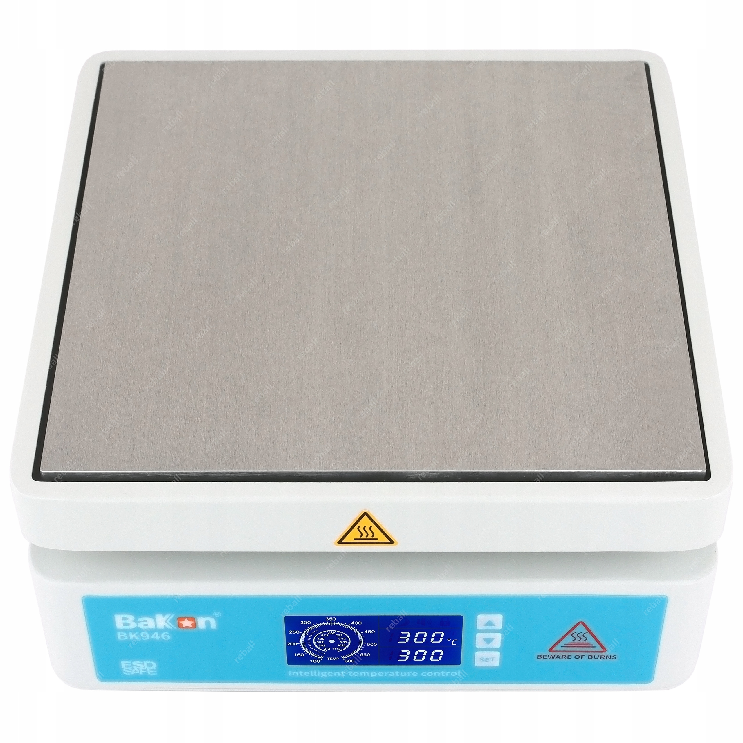 Bakon BK946 LCD ir PCB/BGA kaitinimo plokštė 650 W, 50–350 °C