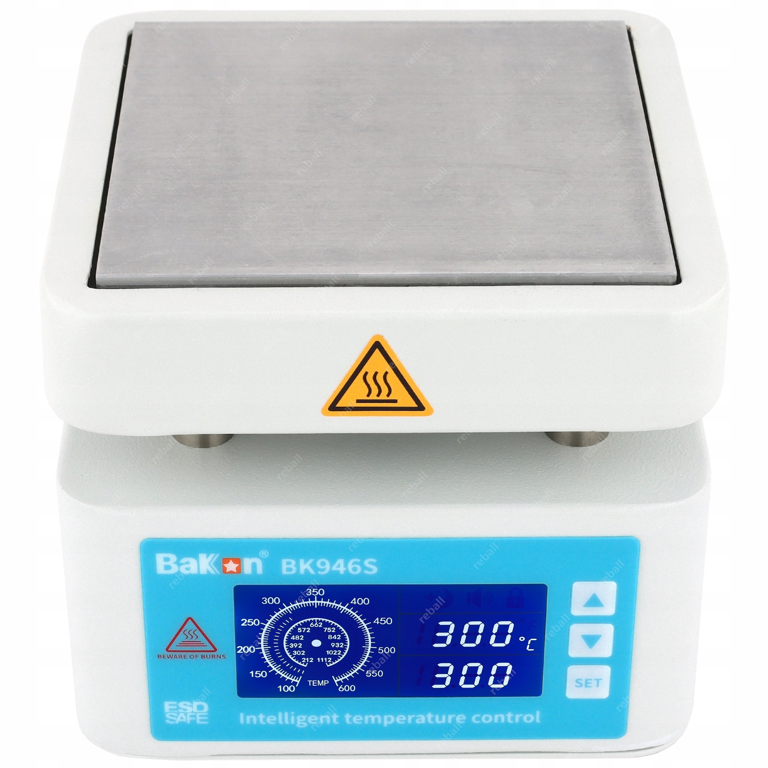 Bakon BK946S LCD ir PCB/BGA kaitinimo plokštė 450 W, 50–400 °C