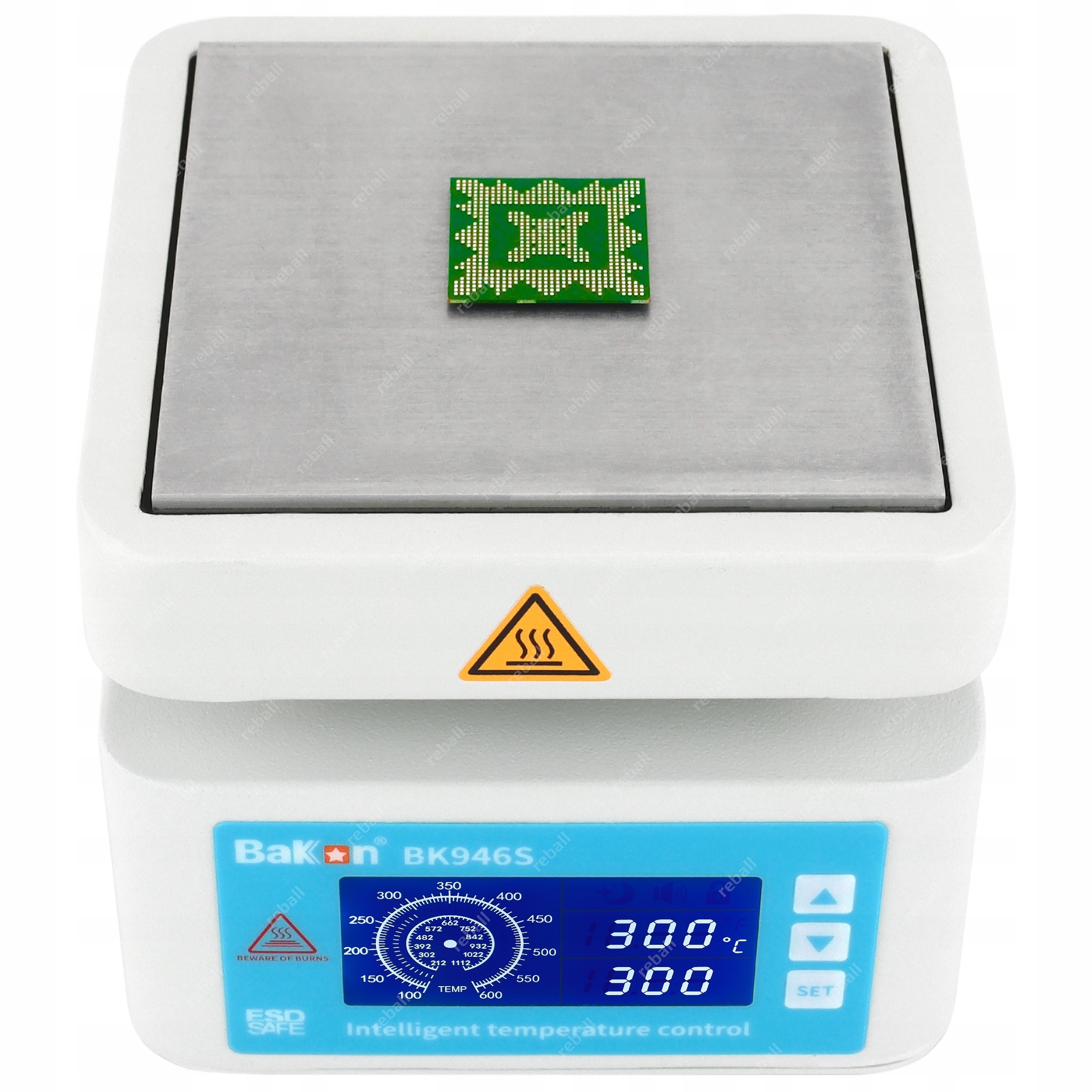 Bakon BK946S LCD ir PCB/BGA kaitinimo plokštė 450 W, 50–400 °C