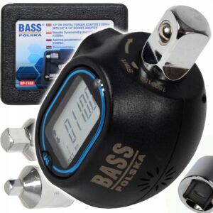 Bass Polska BP-7468 skaitmeninis sukimo momento adapteris 0–200 Nm