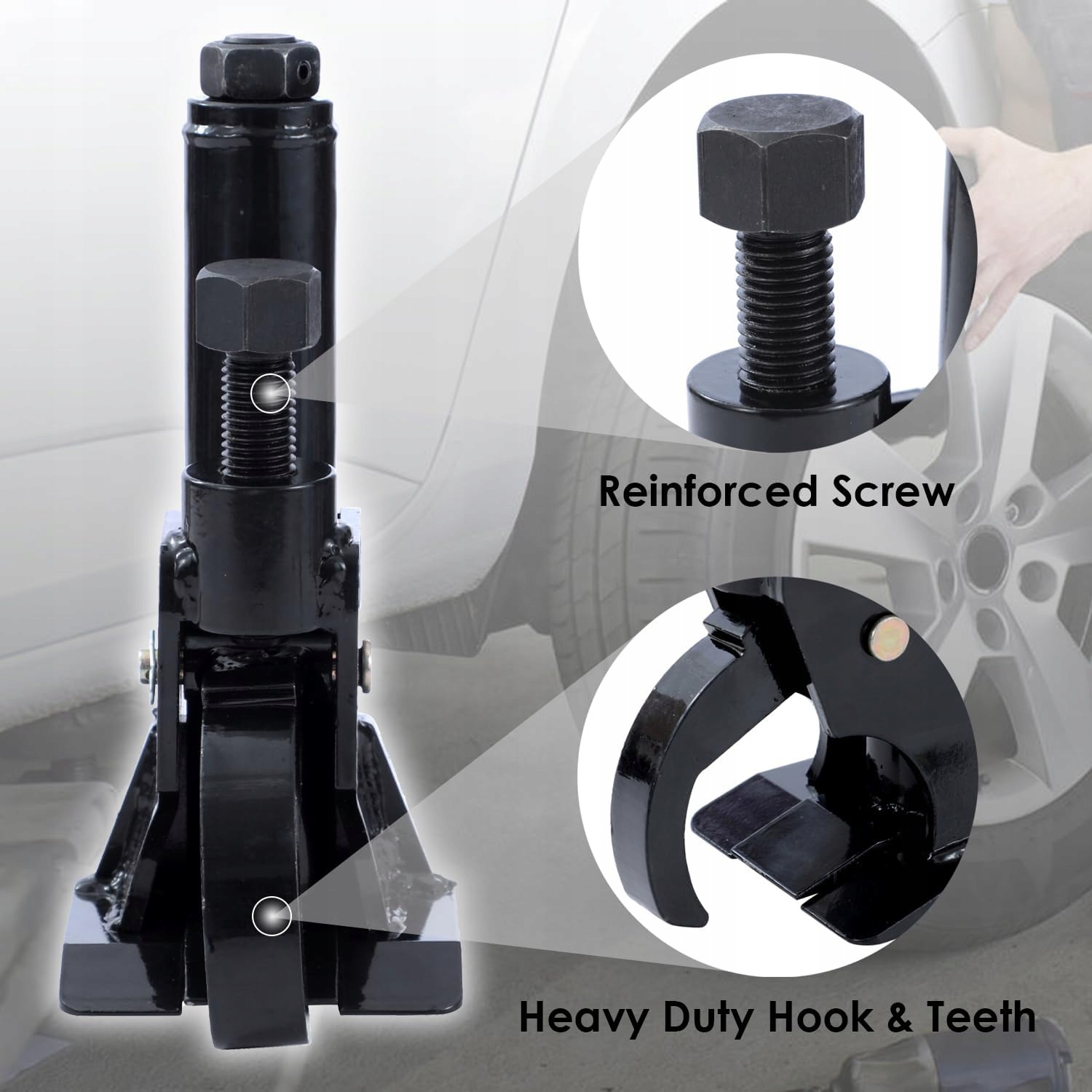 AIM Tools reguliuojamas rankinis padangų borto atspaudėjas 38–42 col.
