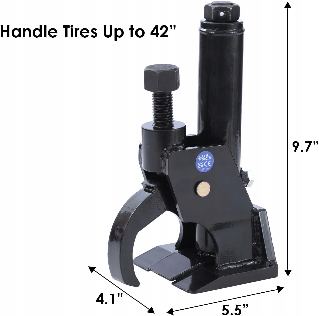 AIM Tools reguliuojamas rankinis padangų borto atspaudėjas 38–42 col.