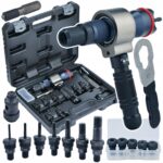 BLACK 3 viename kniediklio adapteris suktuvui kniedinės veržlės M3M12 ir kniedės 2464 mm