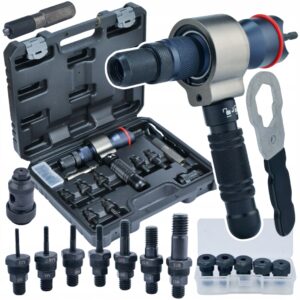 BLACK 3 viename kniediklio adapteris suktuvui kniedinės veržlės M3M12 ir kniedės 2464 mm