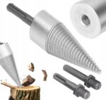BP-8995 malkų skaldymo grąžtas 44 mm su SDS Plus ir HEX adapteriais – nuotrauka 1