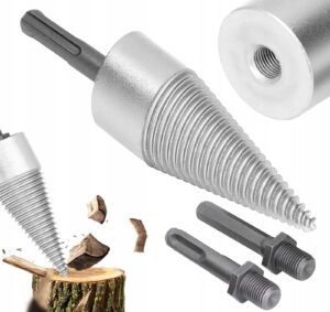 BP-8995 malkų skaldymo grąžtas 44 mm su SDS Plus ir HEX adapteriais – nuotrauka 1