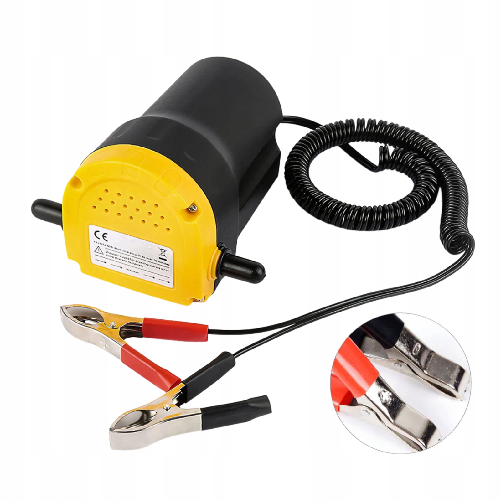 Alyvos ištraukimo pompa 12 V 60 W, dyzelinui 5 l/min, su žarnomis