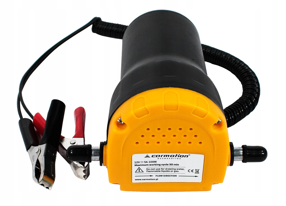 Alyvos išsiurbimo pompa 12 V 100 W, iki 4 l/min dyzelinui ir variklio alyvai