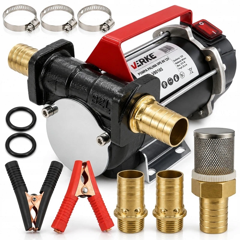 Verke VYB 50 kuro perpylimo pompa 12 V 300 W 60 lmin V80165