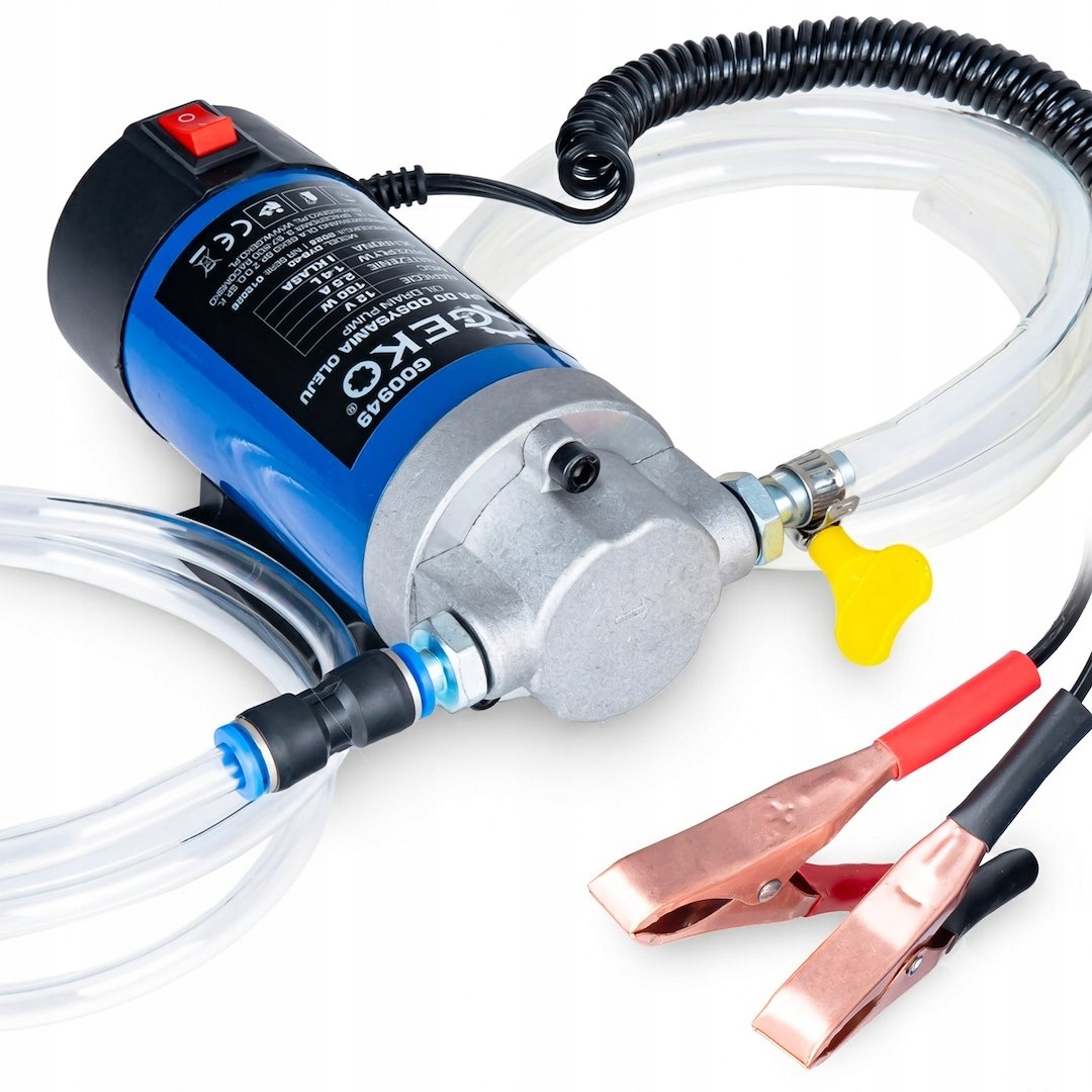 Geko G00949 elektrinė alyvos išsiurbimo pompa 12 V 100 W 24 lmin